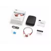 Bone conduction headphones Shokz OpenSwim Pro — binaural, IP68 waterproof, Bluetooth 5.2, up to 9 h runtime, ear-hook, red