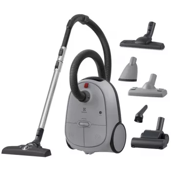 Cylinder vacuum Electrolux EB61A5UG — 3.5 L dust bag, 750 W, 12 m radius, turbo brush, stainless steel telescopic tube