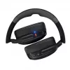 Headphones Skullcandy Crusher Evo — wireless & wired over-ear headset, Bluetooth 5.0, 40 h battery, USB-C, 3.5 mm, foldable, black
