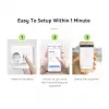 Wi‑Fi remote controlled socket GreenBlue GB720F, Type F plug, max load 2x16A (3680W), white