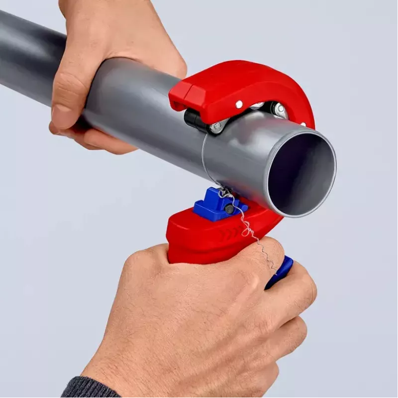 Pipecutter Knipex 90 23 01 BK Steel Blade Plastic Handle 165mm