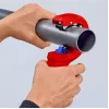 Pipecutter Knipex 90 23 01 BK Steel Blade Plastic Handle 165mm
