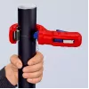 Pipecutter Knipex 90 23 01 BK Steel Blade Plastic Handle 165mm