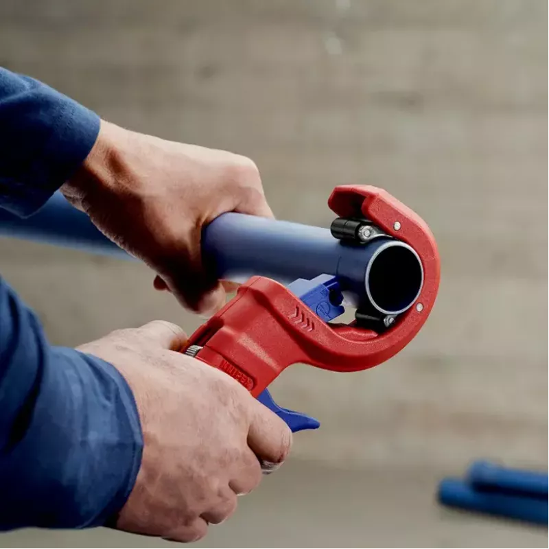 Pipecutter Knipex 90 23 01 BK Steel Blade Plastic Handle 165mm