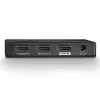 Lindy 2 Port HDMI 2.0 18G Splitter, HDMI, 2x HDMI, 3840 x 2160 pixels, Black, Metal, CE, FCC, RoHS, REACH, California Proposition 65