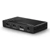 Lindy 2 Port HDMI 2.0 18G Splitter, HDMI, 2x HDMI, 3840 x 2160 pixels, Black, Metal, CE, FCC, RoHS, REACH, California Proposition 65