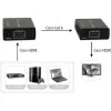 AV transmitter & receiver TECHLY IDATA EXT-E70 — HDMI over Cat6/6a/7 extender, Full HD 1920x1080, 60 m, 10.2 Gbit/s, HDCP, black