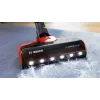 Bosch BBS711ANM stick vacuum/electric broom Battery Dry Bagless 0.3 L Black, Red, Stainless steel