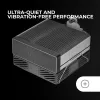 Mars Gaming MCPU-X4 Processor Air cooler 12 cm Black 1 pc(s)