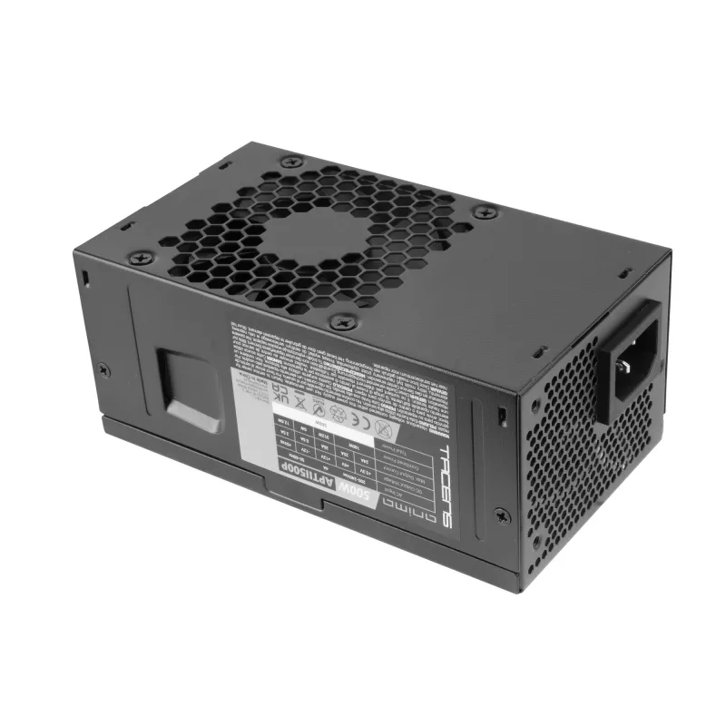 Power supply TACENS Anima APTII500P 500 W TFX, 24-pin ATX, non-modular, black