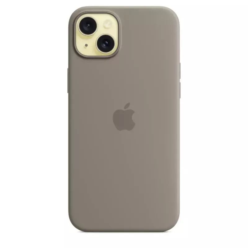 APPLE Apple Silicone Case with MagSafe iPhone 15 Plus Clay