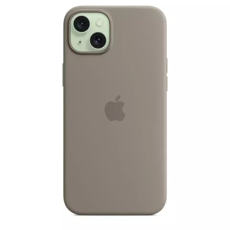 APPLE Apple Silicone Case with MagSafe iPhone 15 Plus Clay