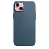 APPLE Apple FineWoven Case with MagSafe iPhone 15 Plus Pacific Blue