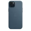 APPLE Apple FineWoven Case with MagSafe iPhone 15 Plus Pacific Blue