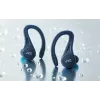 In-ear headphones JVC HA-EC25TAU — True Wireless, Bluetooth 5.1, IPX5, ear-hook, 6 mm drivers, 30 h with case, blue