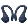 In-ear headphones JVC HA-EC25TAU — True Wireless, Bluetooth 5.1, IPX5, ear-hook, 6 mm drivers, 30 h with case, blue