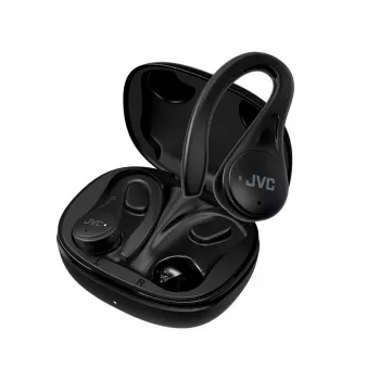 JVC Sports TWS Black, True Wireless Stereo (TWS), 20 - 20000 Hz, Calls/Music, 6.8 g, Headset, Black