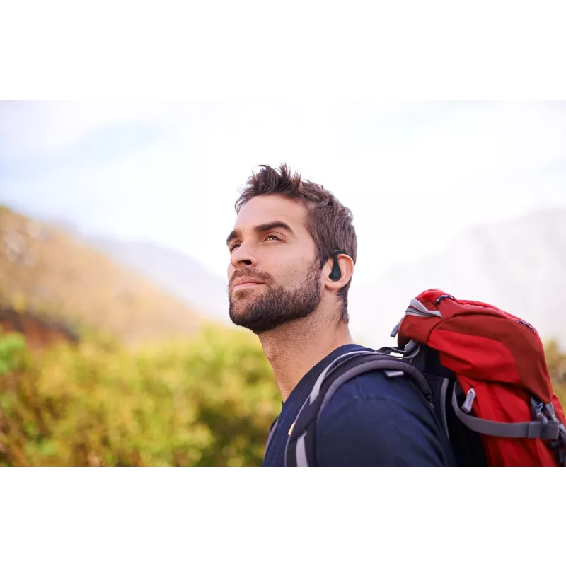 JVC Sports TWS Black, True Wireless Stereo (TWS), 20 - 20000 Hz, Calls/Music, 6.8 g, Headset, Black