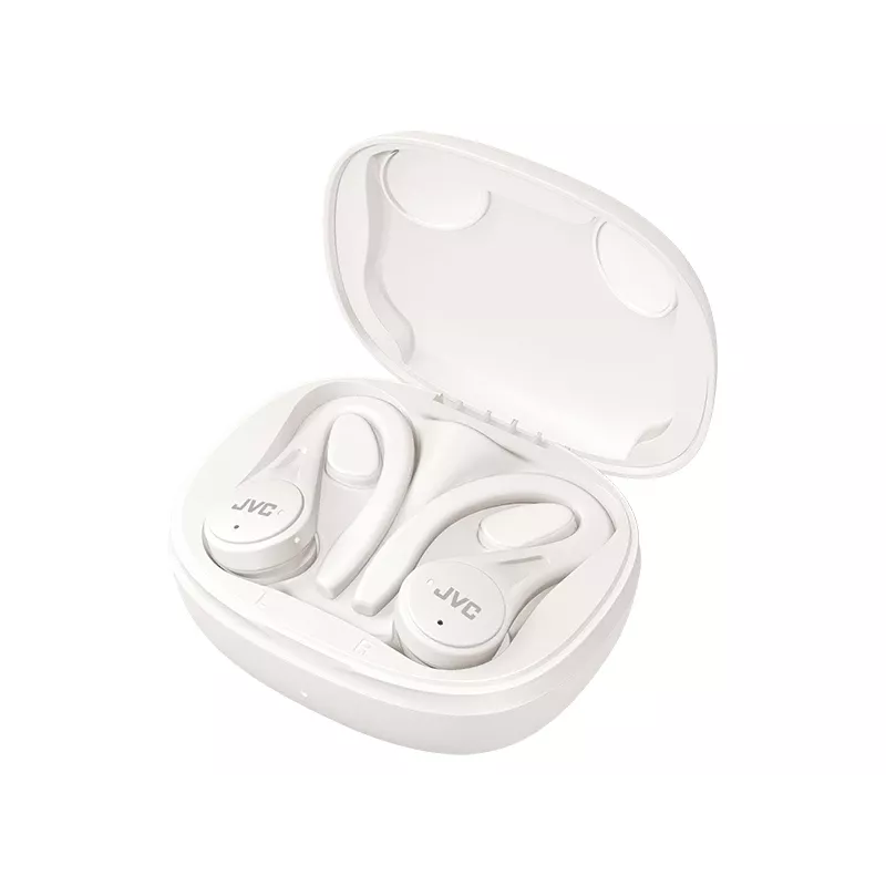 JVC Sports TWS White, True Wireless Stereo (TWS), 20 - 20000 Hz, Calls/Music, 6.8 g, Headset, White