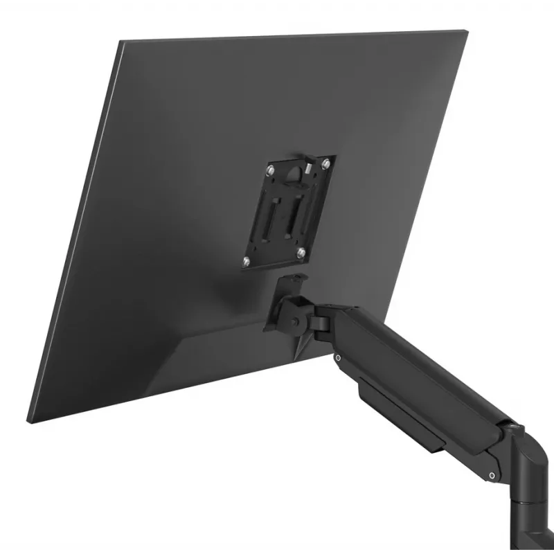 GEMBIRD Desk Mounted Adjustable Double Monitor Arm 17-32 inch, Black