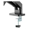 GEMBIRD Desk Mounted Adjustable Double Monitor Arm 17-32 inch, Black