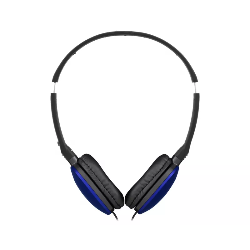 Wired head-band headphones JVC HA-S160M-AU, binaural, 3 cm drivers, 12–24000 Hz, 32 Ω, 1.2 m cable, blue