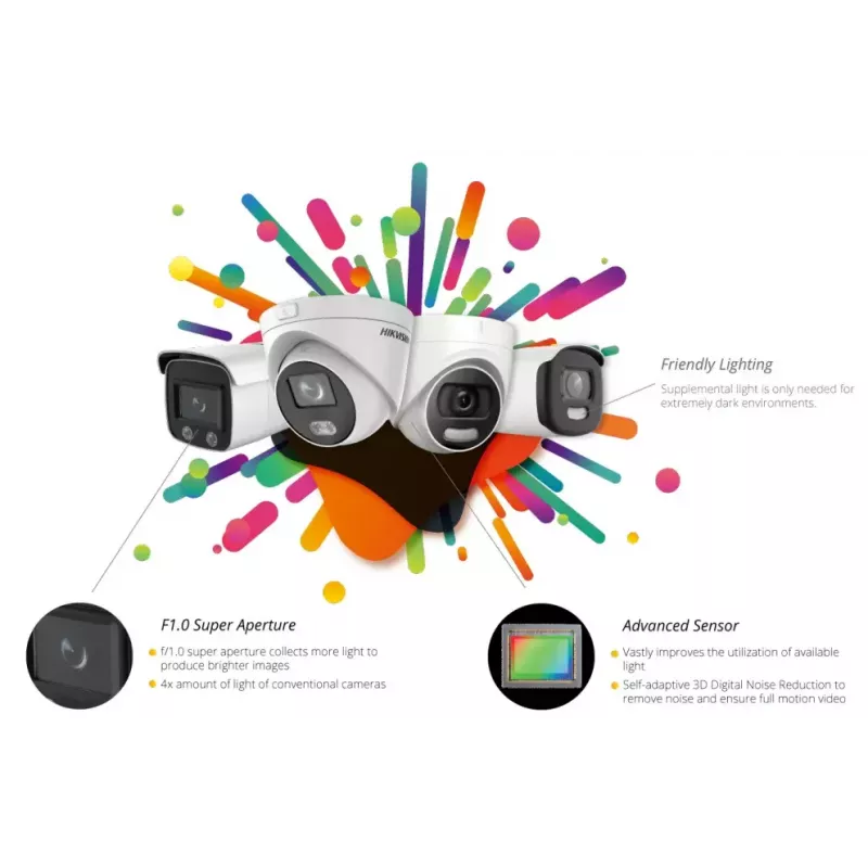 IP security camera Hikvision DS-2CD2327G2-L(2.8mm)(C) 1920x1080
