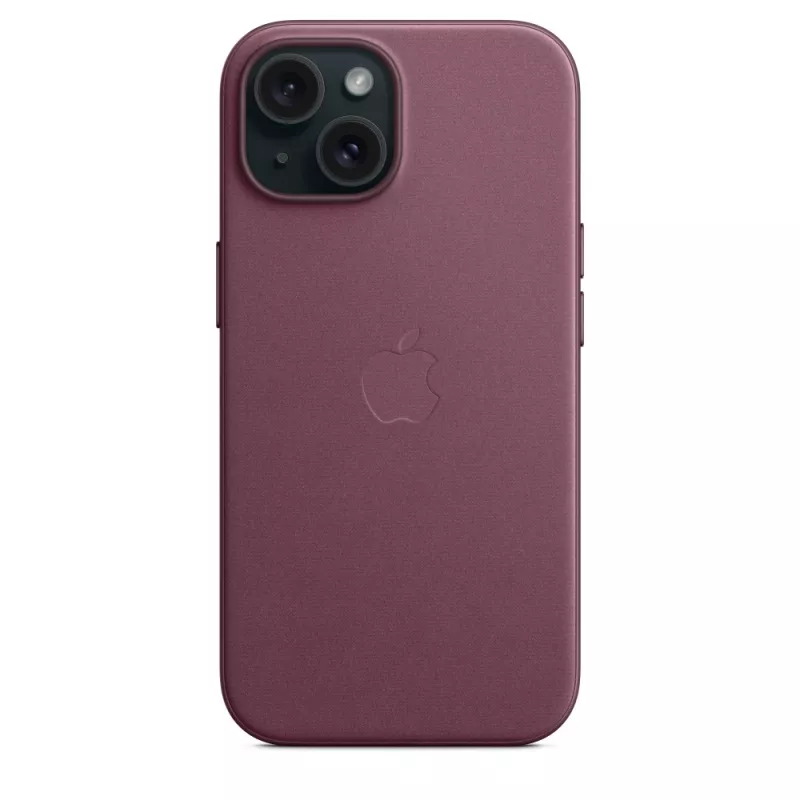 Apple FineWoven Case with MagSafe iPhone 15 Mulberry