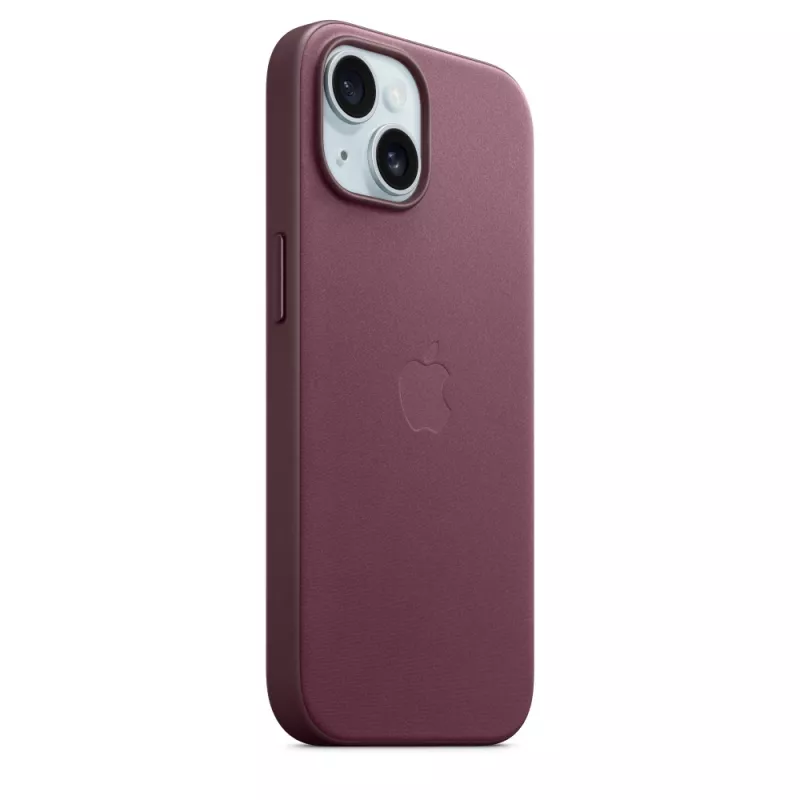 Apple FineWoven Case with MagSafe iPhone 15 Mulberry