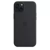 APPLE Apple Silicone Case with MagSafe iPhone 15 Plus Black