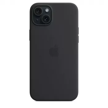 APPLE Apple Silicone Case with MagSafe iPhone 15 Plus Black
