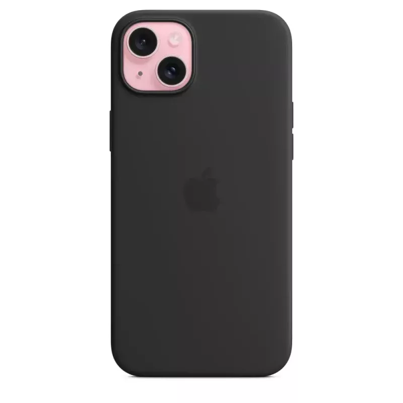 APPLE Apple Silicone Case with MagSafe iPhone 15 Plus Black