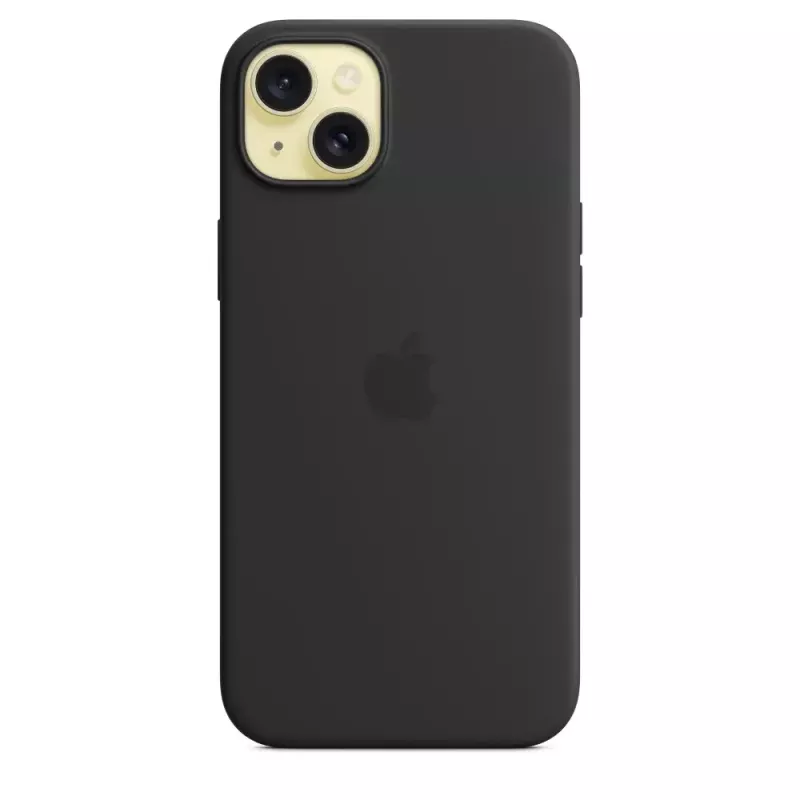 APPLE Apple Silicone Case with MagSafe iPhone 15 Plus Black