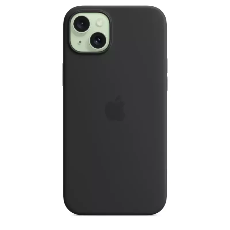 APPLE Apple Silicone Case with MagSafe iPhone 15 Plus Black