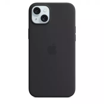 APPLE Apple Silicone Case with MagSafe iPhone 15 Plus Black