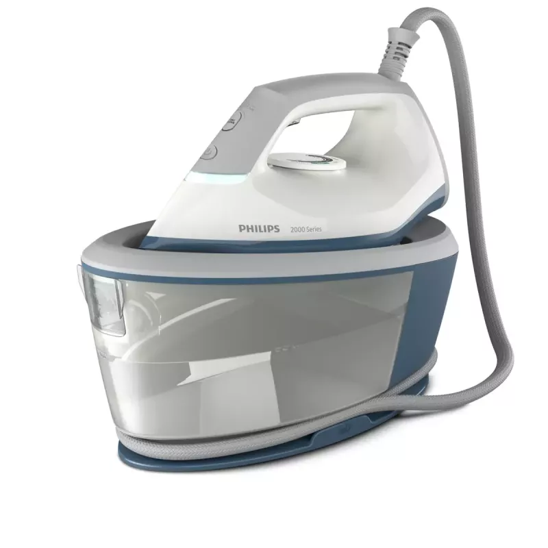Steam generator Philips PSG2000/20, 2400 W, 6 bar, 1.4 L tank, 110 g/min continuous, 300 g/min boost, ceramic soleplate