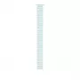APPLE 49mm Ice Blue Ocean Band Extension - Natural Titanium Finish