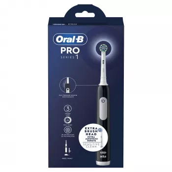 Oral-B Pro Series 1 Adult Oscillating toothbrush Black, White