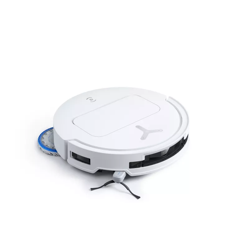 Robot vacuum cleaner Ecovacs Deebot T50 Pro Omni — 185 min runtime, 6400 mAh battery, 3 L base dust capacity, D-ToF lidar navigation, wet mopping, 9 mm climb