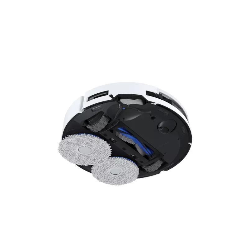 Robot vacuum cleaner Ecovacs Deebot T50 Pro Omni — 185 min runtime, 6400 mAh battery, 3 L base dust capacity, D-ToF lidar navigation, wet mopping, 9 mm climb