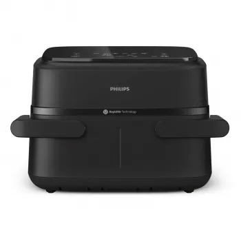 Philips 1000 series NA150/00 fryer Double 7 L Stand-alone 2450 W Hot air fryer Black