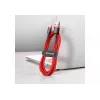 BASEUS Braided Cafule Fast Charging Cable - USB Type-A To Type-C 2A - 2m - Red (Nylon)