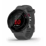 Smartwatch GARMIN Forerunner 55, round 42 mm case, grey, silicone band, GPS/GLONASS/Galileo, 5 ATM water resistance