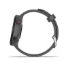 Smartwatch GARMIN Forerunner 55, round 42 mm case, grey, silicone band, GPS/GLONASS/Galileo, 5 ATM water resistance