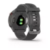 Smartwatch GARMIN Forerunner 55, round 42 mm case, grey, silicone band, GPS/GLONASS/Galileo, 5 ATM water resistance