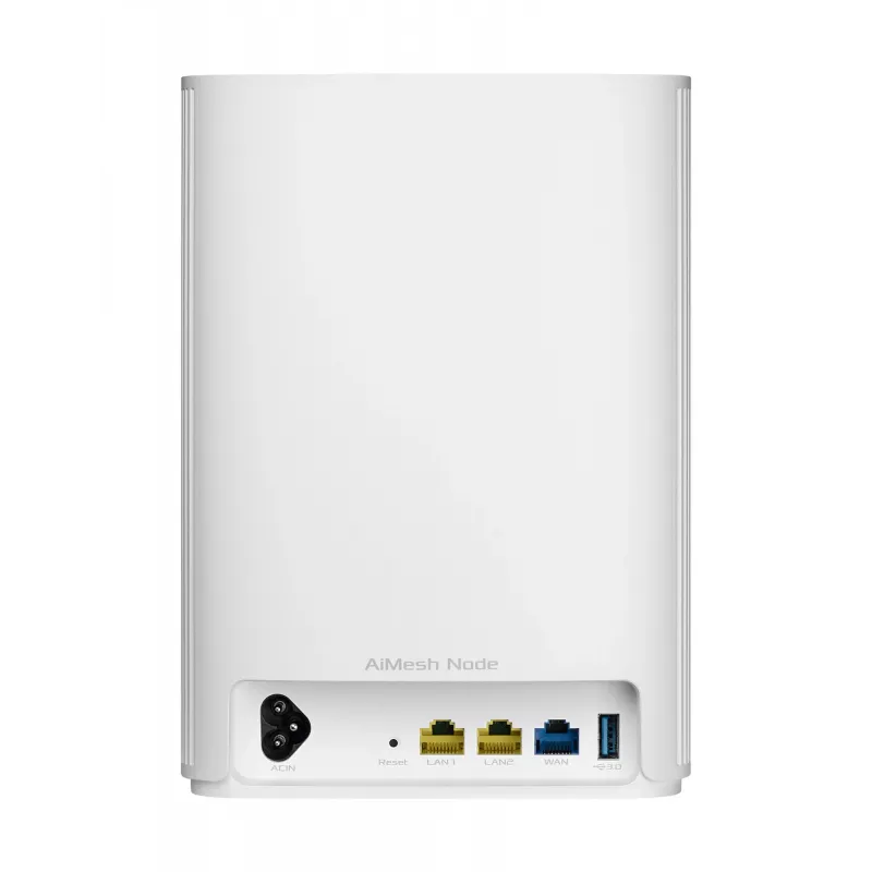 ASUS ZenWiFi AX Hybrid (XP4) (1-PK) Dual-band (2.4 GHz / 5 GHz) Wi-Fi 6 (802.11ax) White 2 Internal