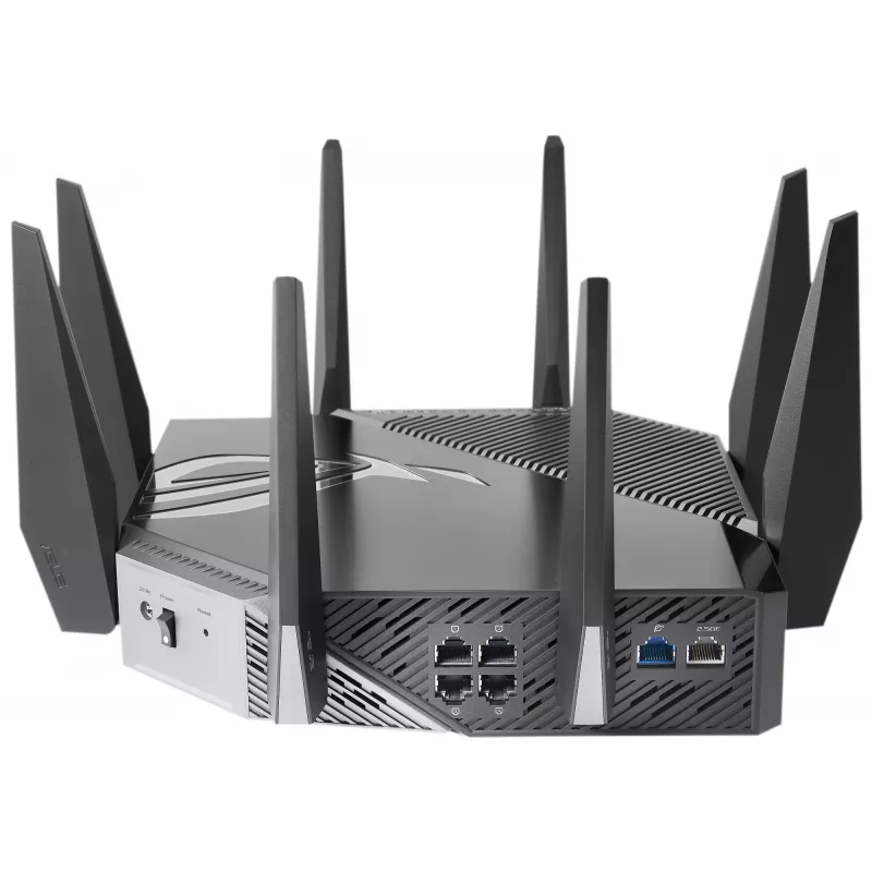 ASUS GT-AXE11000 wireless router Gigabit Ethernet Tri-band (2.4 GHz / 5 GHz / 6 GHz) Black