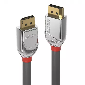 Lindy 5m DisplayPort 1.2 Cable, Cromo Line, 5 m, DisplayPort, DisplayPort, Male, Male, 4096 x 2160 pixels