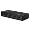 Lindy 5 Port HDMI 18G Switch, HDMI, Metal, Black, 18 Gbit/s, RF, 4K Ultra HD
