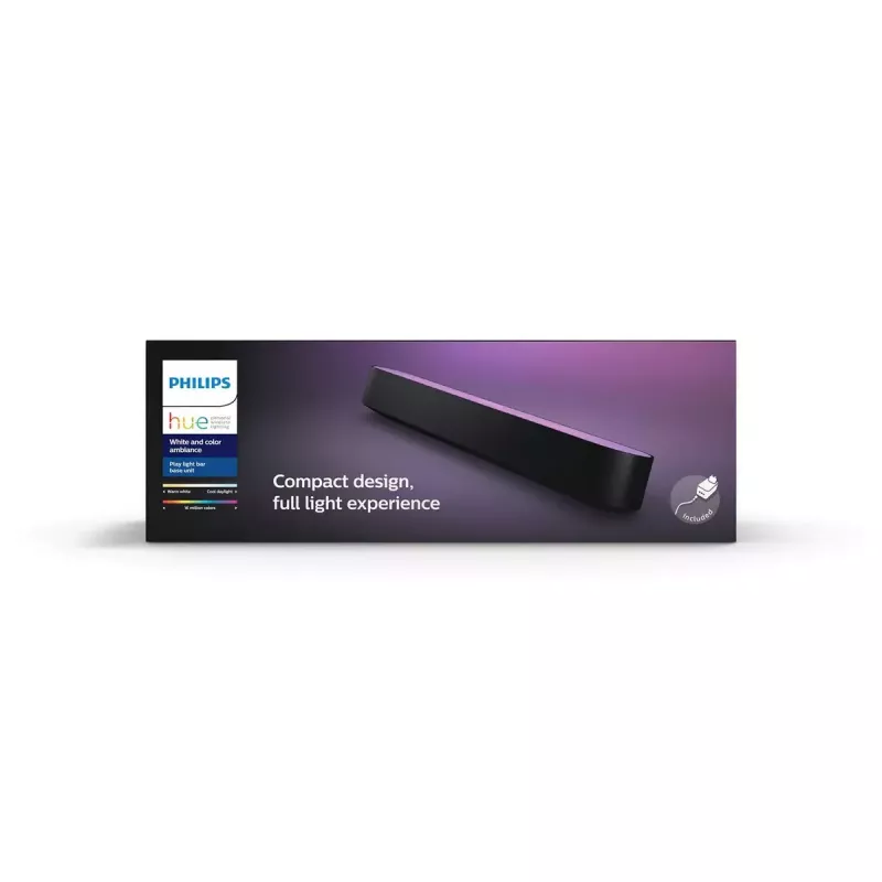 Philips Hue White and colour ambience Play light bar single pack